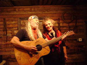 almost willie and miss kitty on stage